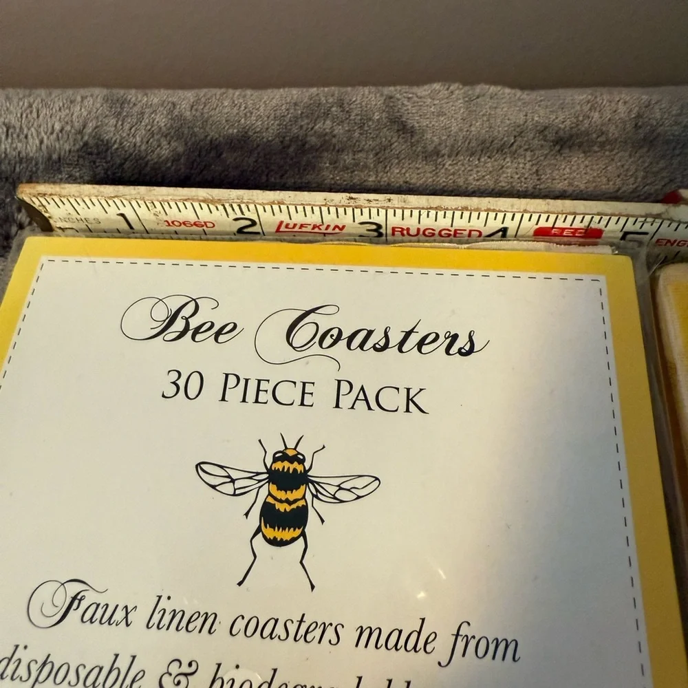 Bee Coasters 30 Piece Pack - Picture 2 of 2